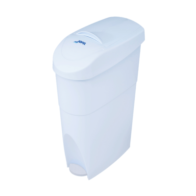 Contentor Higiénico com Pedal 15L Branco